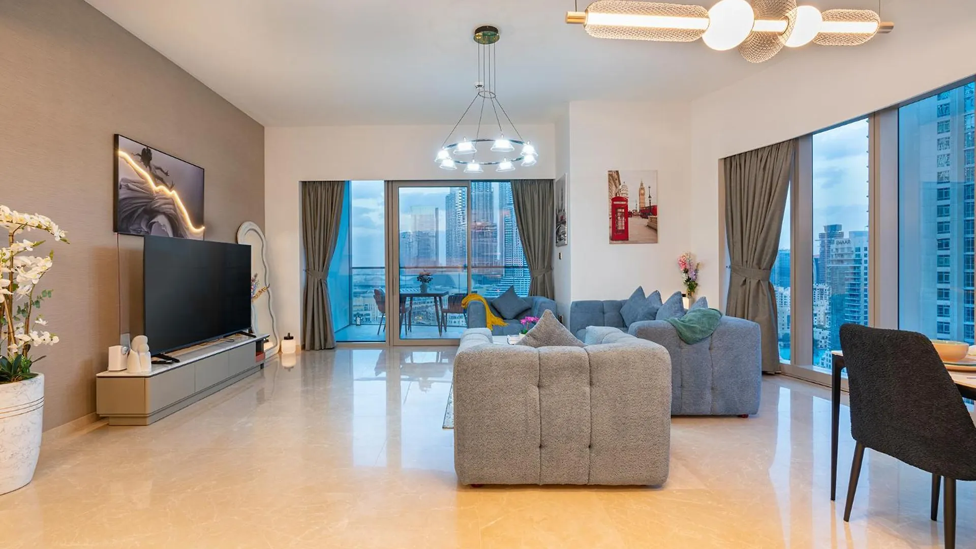 Iconic Views - Exclusive Burj Khalifa & Fountain Views From Every Angle - 1705 Dubaj Apartmán